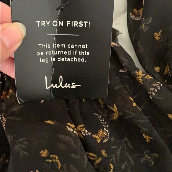 Black spring summer dress! - Picture 3 of 4